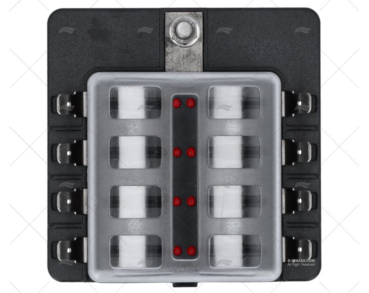 CAIXA PORTAFUSÍVEL PLACAS 8