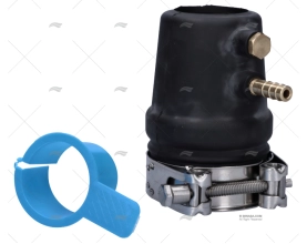 CHIUSURA BOCCOLA ASSE 45mm TUBO 65mm RAFFREDDAMENTO