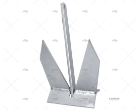 ÂNCORA VERDE  4 kg GALVANIZADA