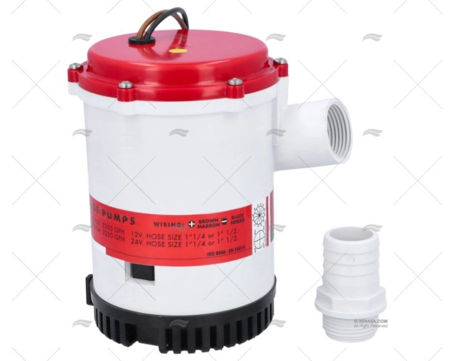 BILGE PUMP 2250 GPH 24V