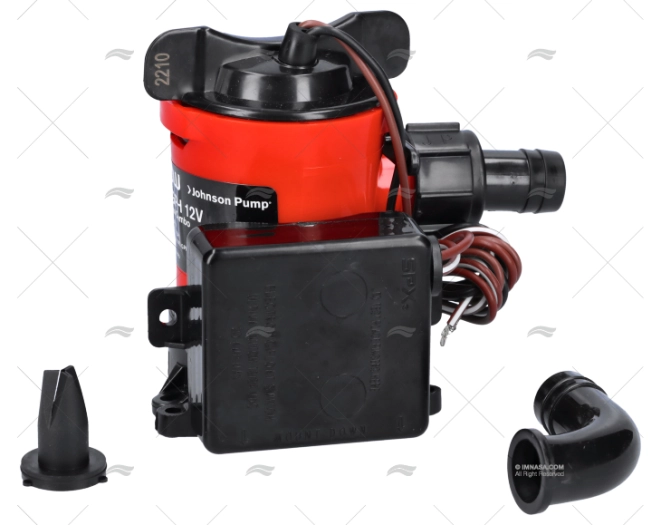 BOMBA DE PORÃO 12V  3784L/H SPX UL1000AUT JOHNSON - SPX