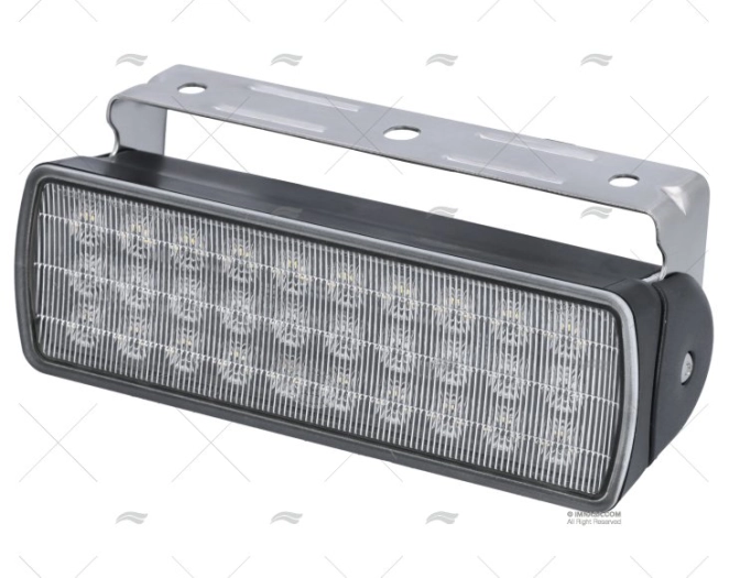 FARO LED SEA HAWK NERO LED BIANCO/BLU HELLA MARINE