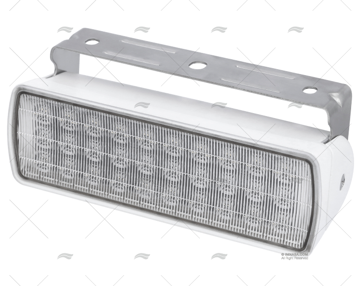 FAROL LED SEA HAWK BRANCO LED BRANCO/AZUL HELLA MARINE