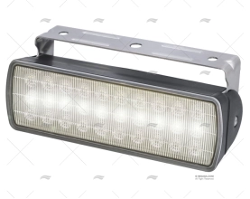 FARO LED SEA HAWK NERO LED BIANCO/CALDO HELLA MARINE