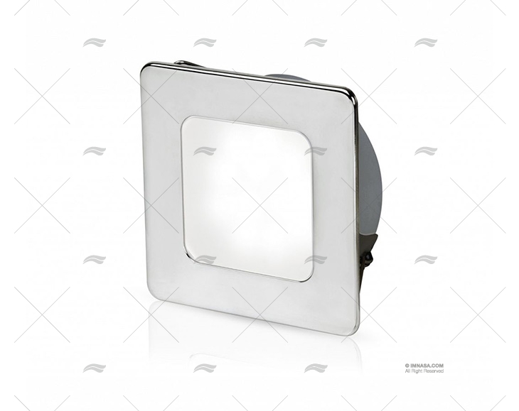 LUZ EUROLED 95 QUADRADA BRANCA HELLA MARINE
