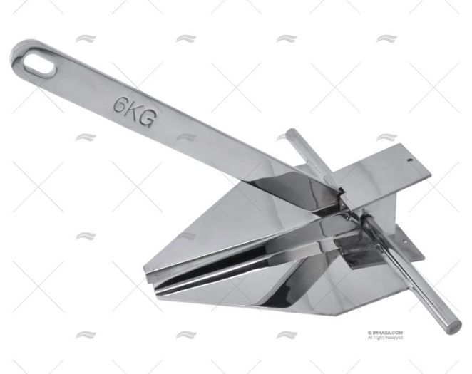 ANCORA DANFORTH-T  8 kg INOX