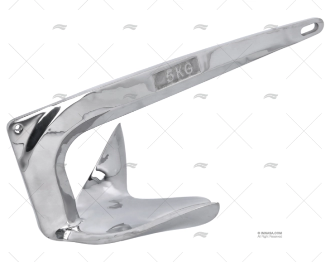 ANCORA TRIDENT  5  kg INOX