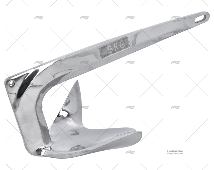 ANCORA TRIDENT  5  kg INOX