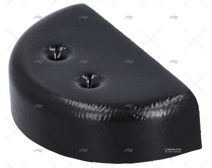 TERMINAL DEFENSA 65mm H65BINO PVC PRETO TESSILMARE