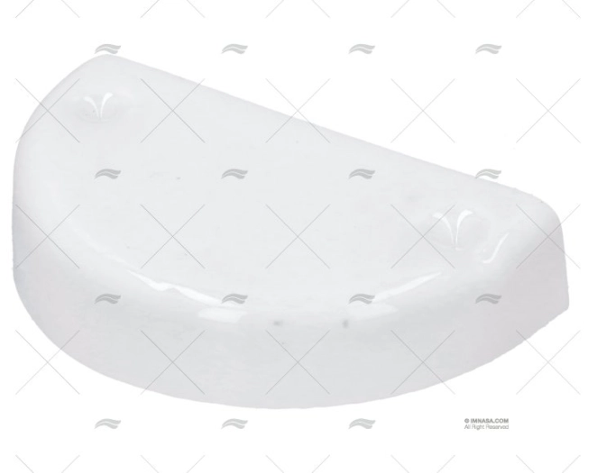 TERMINALE H90 BINO PVC BIANCO TESSILMARE