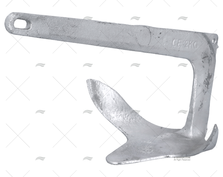 ANCORA TRIDENT 2  kg ZINCATA IMNASA