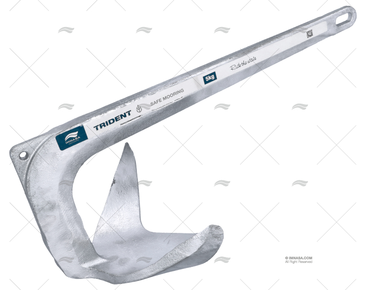 ANCRE TRIDENT 5kg GALV IMNASA ANCRE TRIDENT 5kg GALV IMNASA