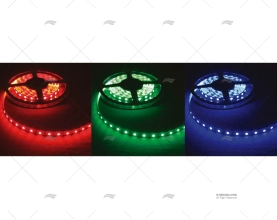 STRISCIA NASTRO 300LED 500cm ROSSO-VERDE-BLU24V FORESTI SUARDI