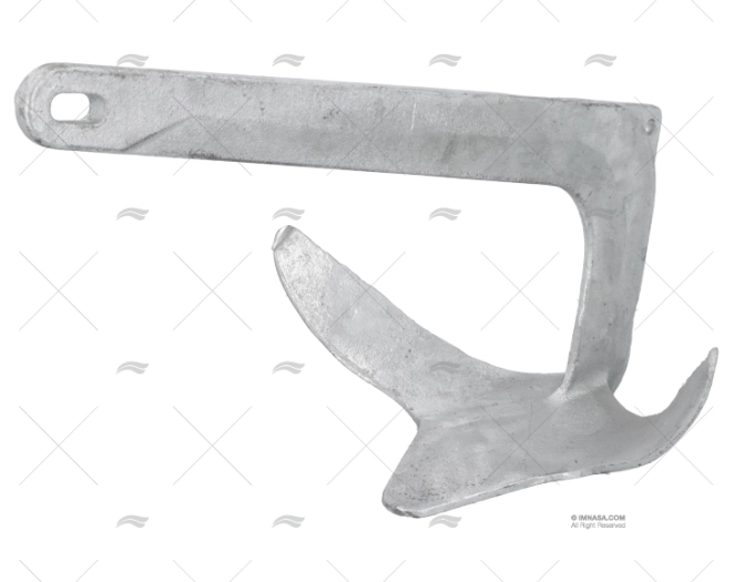 ÂNCORA TRIDENT 7,5kg GALVANIZADA IMNASA
