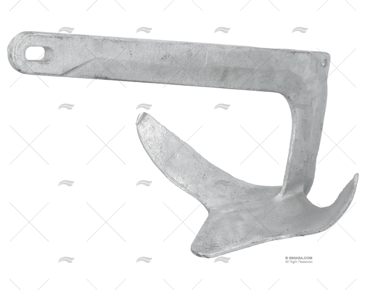 ÂNCORA TRIDENT 7,5kg GALVANIZADA IMNASA