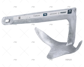 ÂNCORA TRIDENT 10  kg GALVANIZADA IMNASA