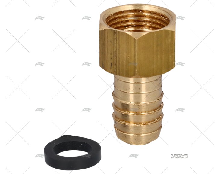 ADAPTADOR TORNEIRA FÊMEA 3/8-TUBO 13mm ARAVON