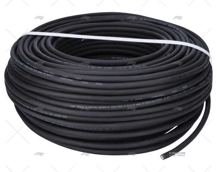 CABLE ELECTRICO HO7RN-F 2X1.5 R100