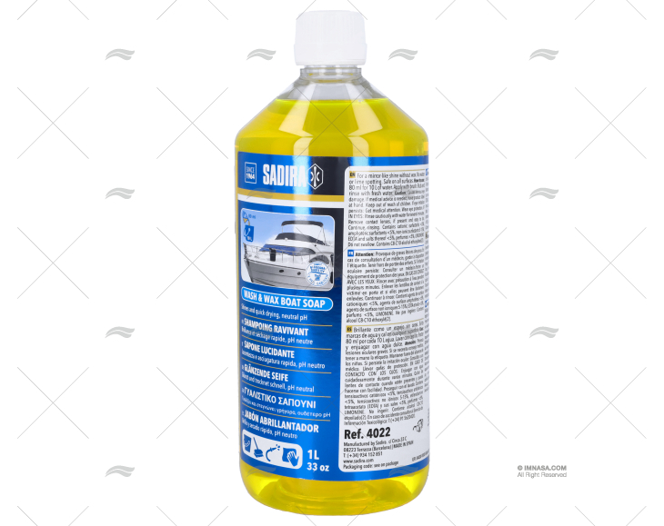 WASH & WAX BOAT SOAP 1L SADIRA
