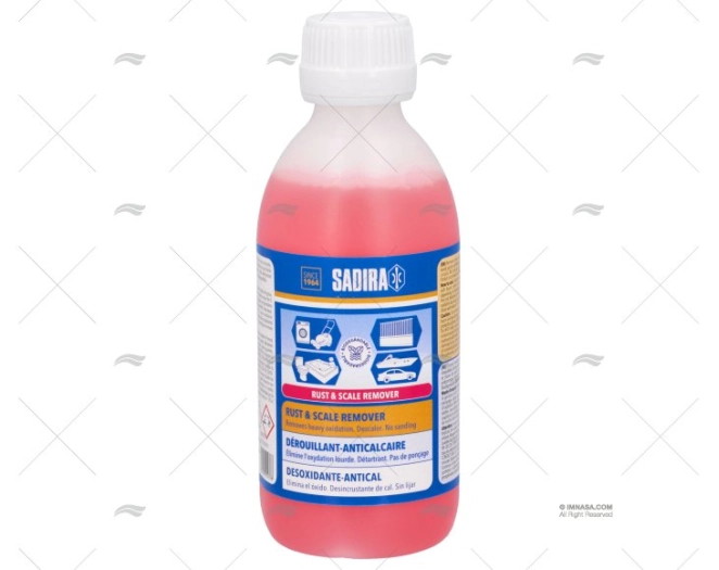 DESOXIDANTE LIMPADOR 500ml SADIRA