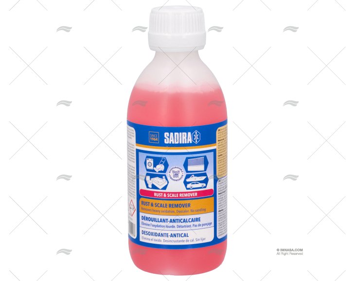 DESOXIDANTE LIMPADOR 500ml SADIRA