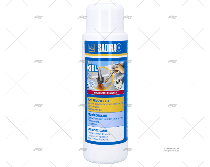 DISOSSIDANTE PULITORE GEL 500ML SADIRA