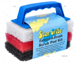 JUEGO ESTROPAJO CON ASA STAR BRITE