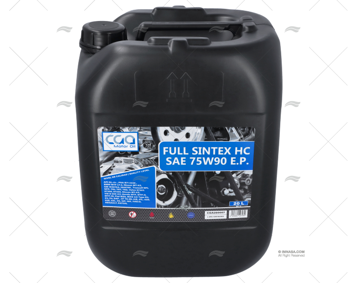 ÓLEO 75W 90 IMNASA  SYNT COLAS 20L