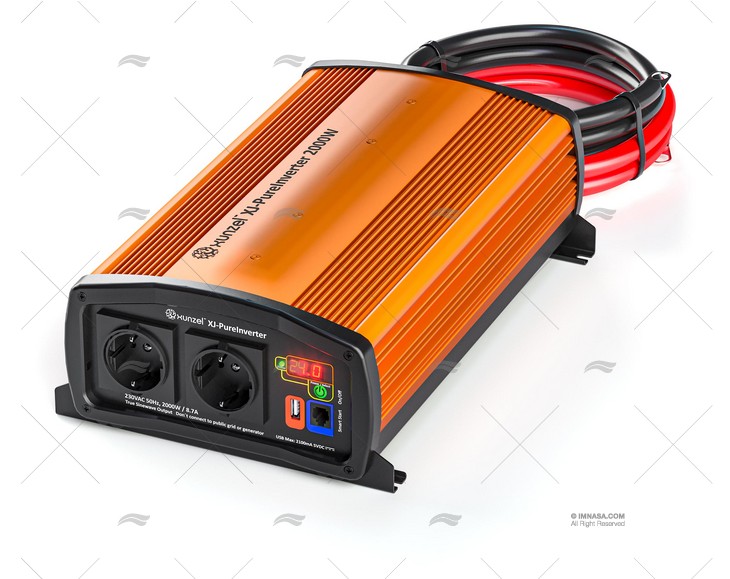 CONVERSOR  24-220V 2000W ONDA SENOIDAL PURA XUNZEL