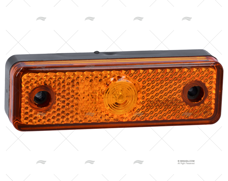 LED SIDE MARKER ORANGE 96x30x26 12/24V