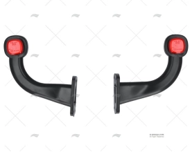 JOGO LUZES 90º LED 171x171x50 12/24V