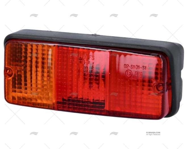 REAR LIGHTS RIGHT 3 POSITIONS 160x70