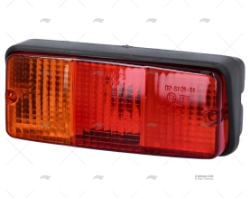 REAR LIGHTS RIGHT 3 POSITIONS 160x70