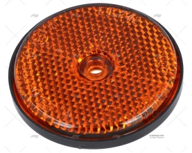 ROUND REFLECTORS 60mm ORANGE