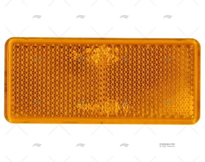 CATADIÓPTRICO 90X40mm LARANJA