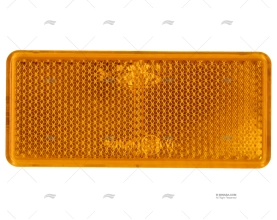 ROUND REFLECTORS 90X40mm ORANGE