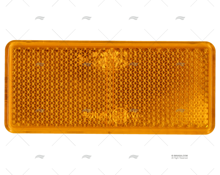 CATADIÓPTRICO 90X40mm LARANJA