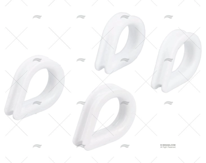 CORAÇÕES NYLON 04mm (4ud)