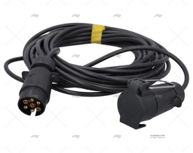 EXTENSÃO CABO REBOQUE 7 PINOS 10m