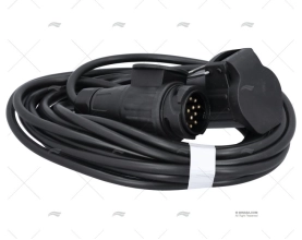 EXTENSÃO CABO REBOQUE 13 PINOS 7m