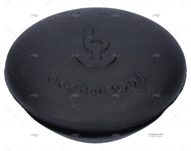 TAPPO GOMMA STRUTTURA H:3mm NERO BESENZONI