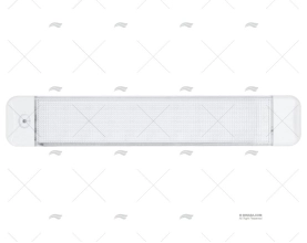 PLAFON LED 10-30V BRANCO C/INTERRUPTOR IP67