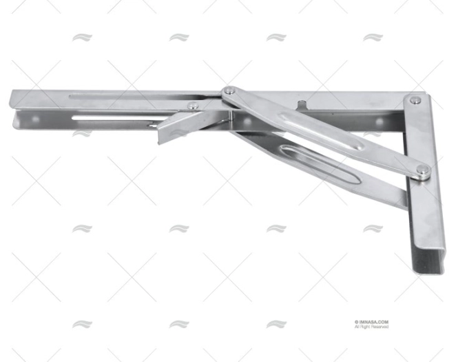 SUPORTE TELESCÓPICO INOX 304 ARCO 303mm 25