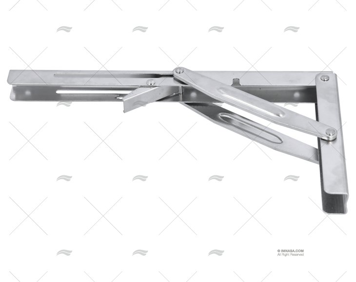 SUPORTE TELESCÓPICO INOX 304 ARCO 303mm 25