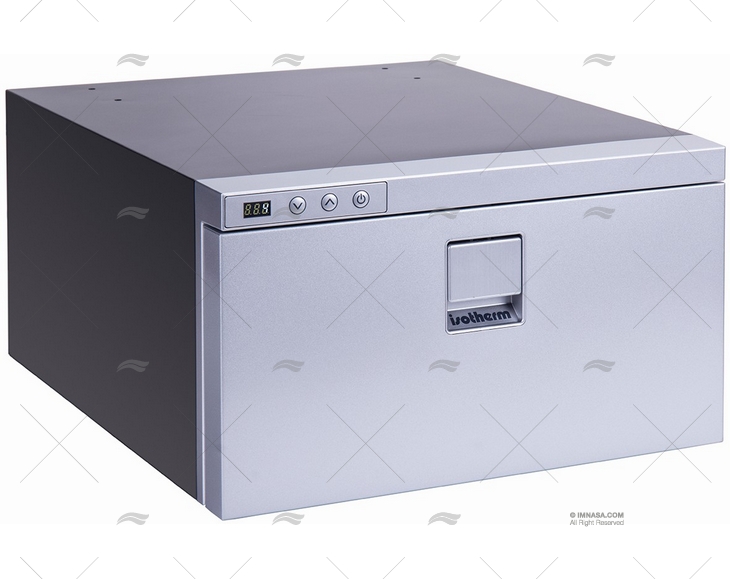 GELEIRA  30L GAVETA INOX PRATEADA  ISOTHERM