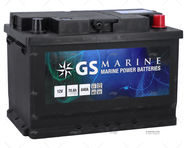 BATTERIA  70A AVV GS MARINE IMNASA