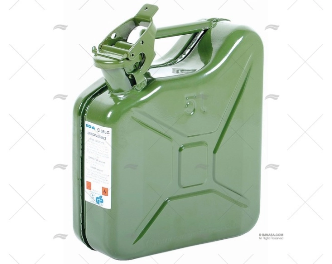 METAL JERRYCAN FOR PETROL  5L