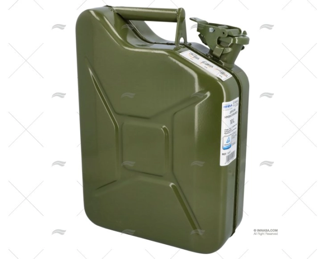 SERBATOIO CARBURANTE  10L METALLICO VERDE