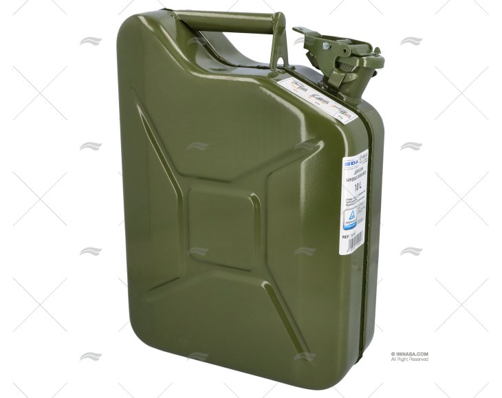 DEPÓSITO COMBUSTÍVEL  10L METÁLICO VERDE