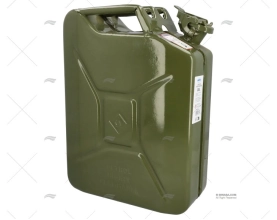 DEPÓSITO DE COMBUSTÍVEL  20L METÁLICO VERDE